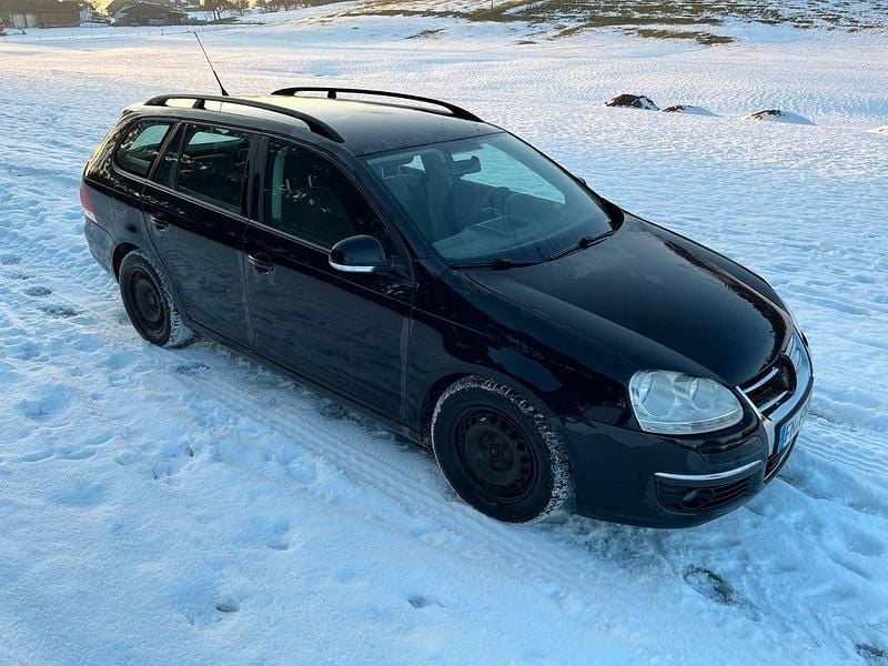 Schwarz Gebraucht 2007 VW Golf V Basis Kombi | 1.100 € (Guter Preis) - Bild 1/4