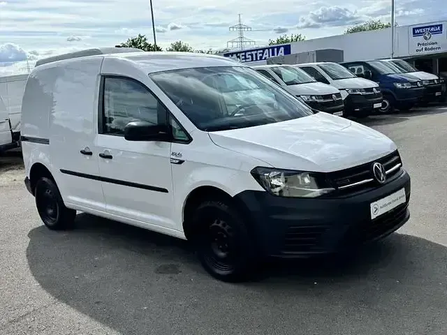 Gebraucht VW Caddy 122 PS (89 kW) 2020 Weiß Van / Kleinbus