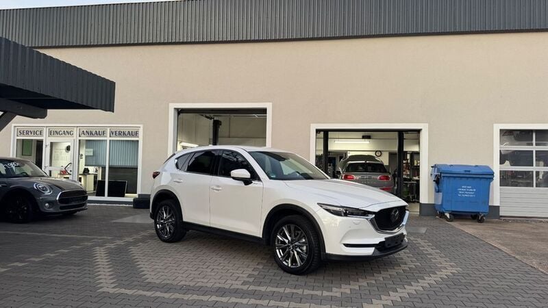Weiß Gebraucht 2019 Mazda CX-5 Sports-Line SUV | 24.990 € (Fairer Preis) - Bild 1/4