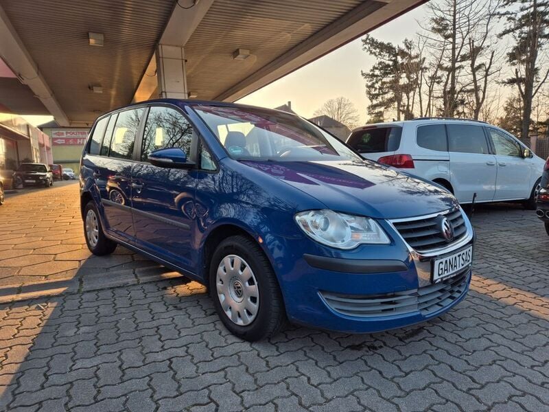 Indienblau Gebraucht 2009 VW Touran Conceptline Van / Kleinbus | 6.200 € (Fairer Preis) - Bild 1/4