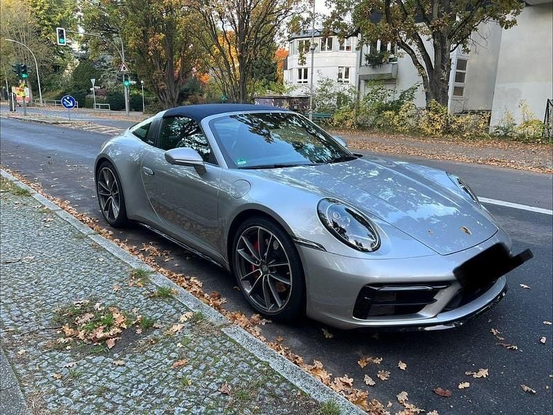 Silber Gebraucht 2022 Porsche 911 Targa 4S Cabrio | 149.000 € (Superpreis) - Bild 1/4