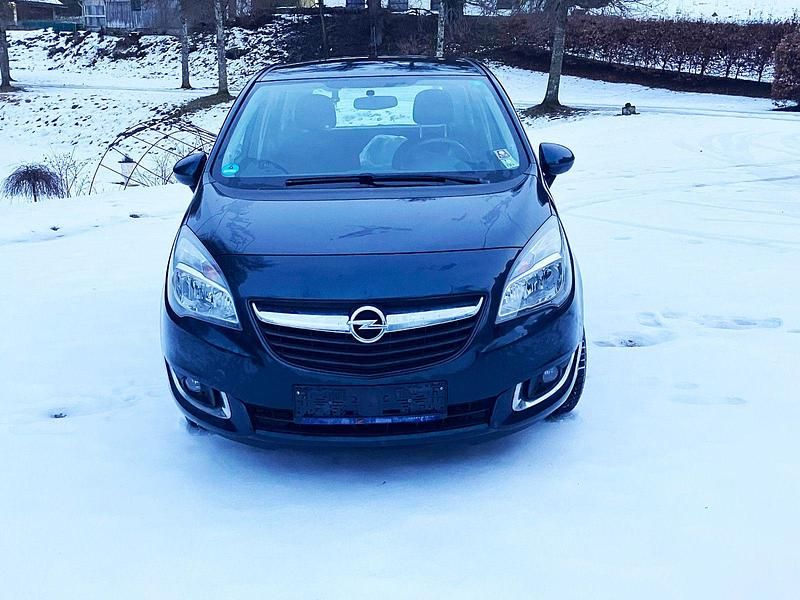Gebraucht Opel Meriva S 120 PS (88 kW) 2014 Grün Van / Kleinbus