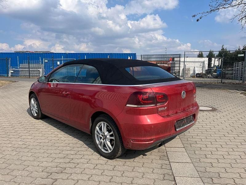 Gebraucht VW Golf Cabriolet 105 PS (77 kW) 2012 Rot Cabrio