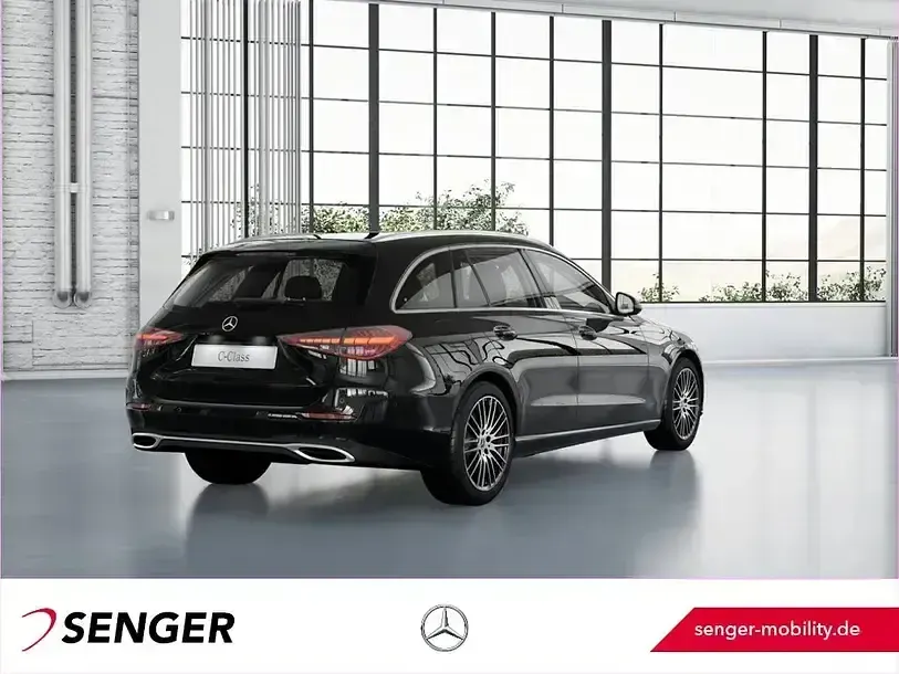 Gebraucht Mercedes C180 Avantgarde 170 PS (125 kW) 2023 Unilack schwarz Kombi