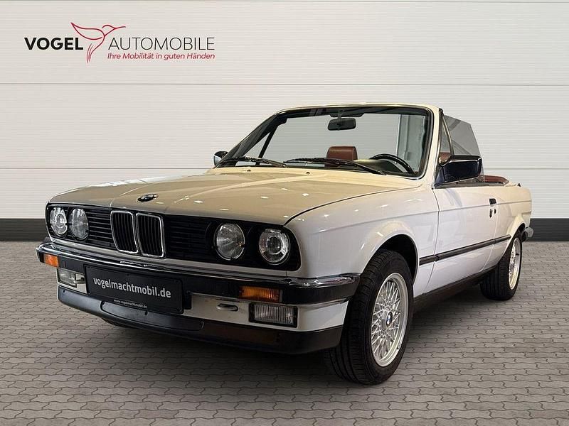 Weiss Gebraucht 1990 BMW 320 Cabriolet Cabrio | 17.800 € - Bild 1/4