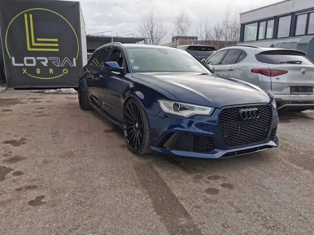 Usata Audi RS6 Performance 560 CV (411 kW) 2014 Blu Station wagon