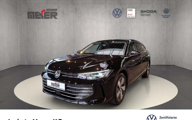 Schwarz Gebraucht 2024 VW Passat Business Kombi | 33.390 € (Teuer) - Bild 1/4