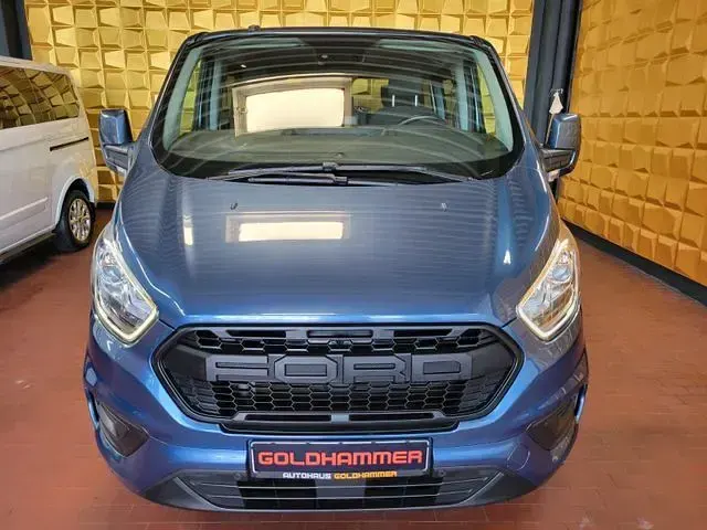 Usata Ford Transit Custom 131 CV (96 kW) 2018 Blu Monovolume