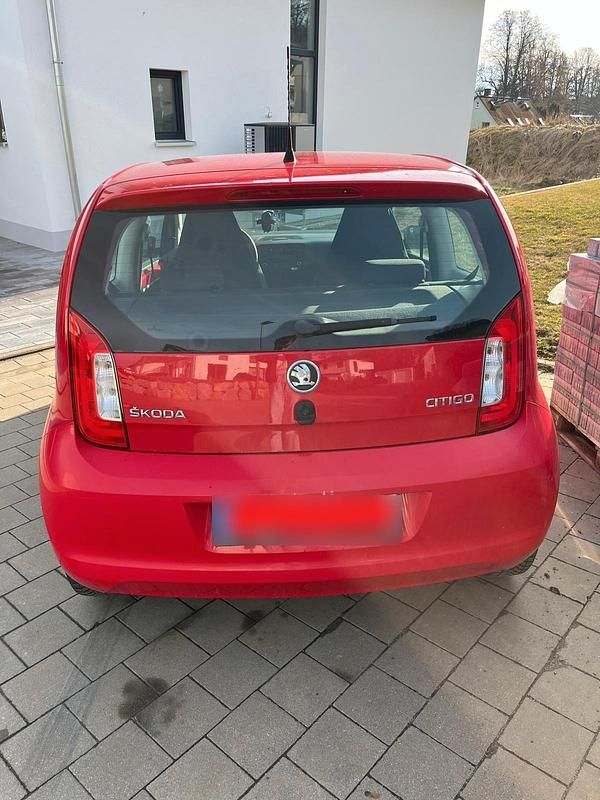 Gebraucht Skoda Citigo 60 PS (44 kW) 2013 Rot Kleinwagen