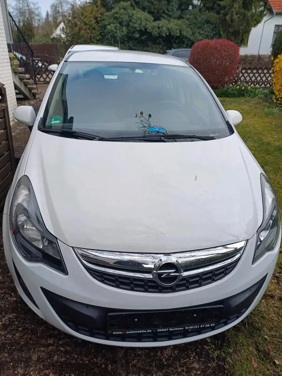 Gebraucht Opel Corsa 69 PS (50 kW) 2014 Weiß Kleinwagen