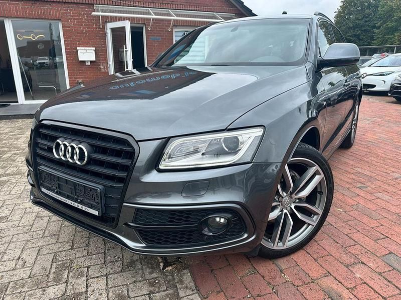 Grau Gebraucht 2017 Audi Q5 S-line plus SUV | 18.900 € (Superpreis) - Bild 1/4