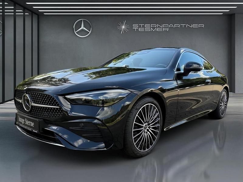 Schwarz Gebraucht 2024 Mercedes CLE200 AMG Coupé | 49.980 € - Bild 1/3