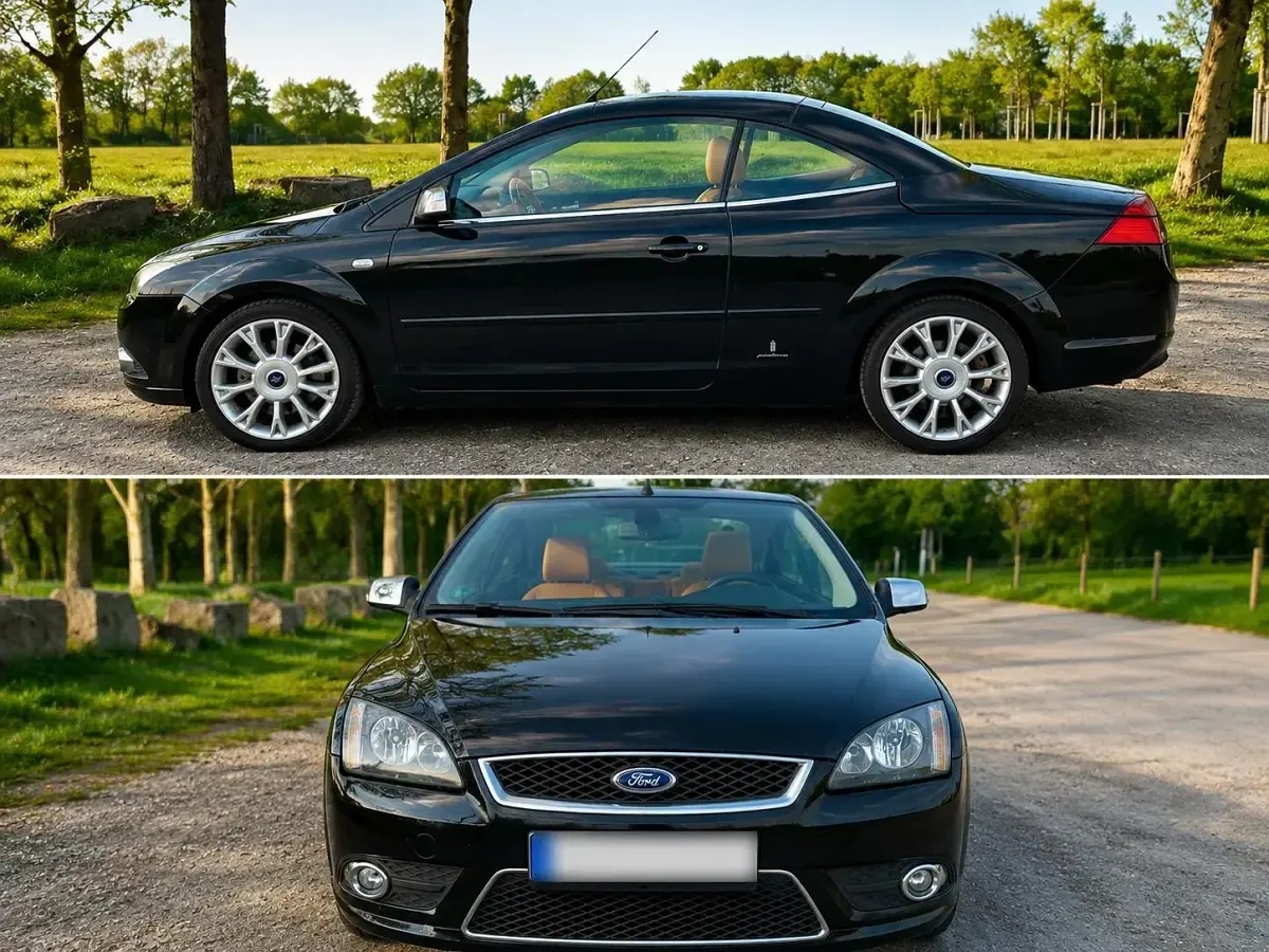 Gebraucht Ford Focus Cabriolet Titanium 136 PS (100 kW) 2007 Schwarz Cabrio