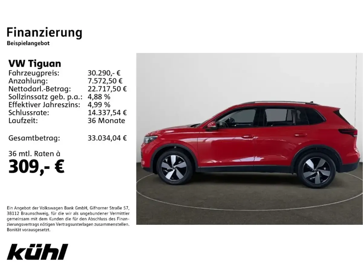 Gebraucht VW Tiguan Life 131 PS (96 kW) 2025 SUV