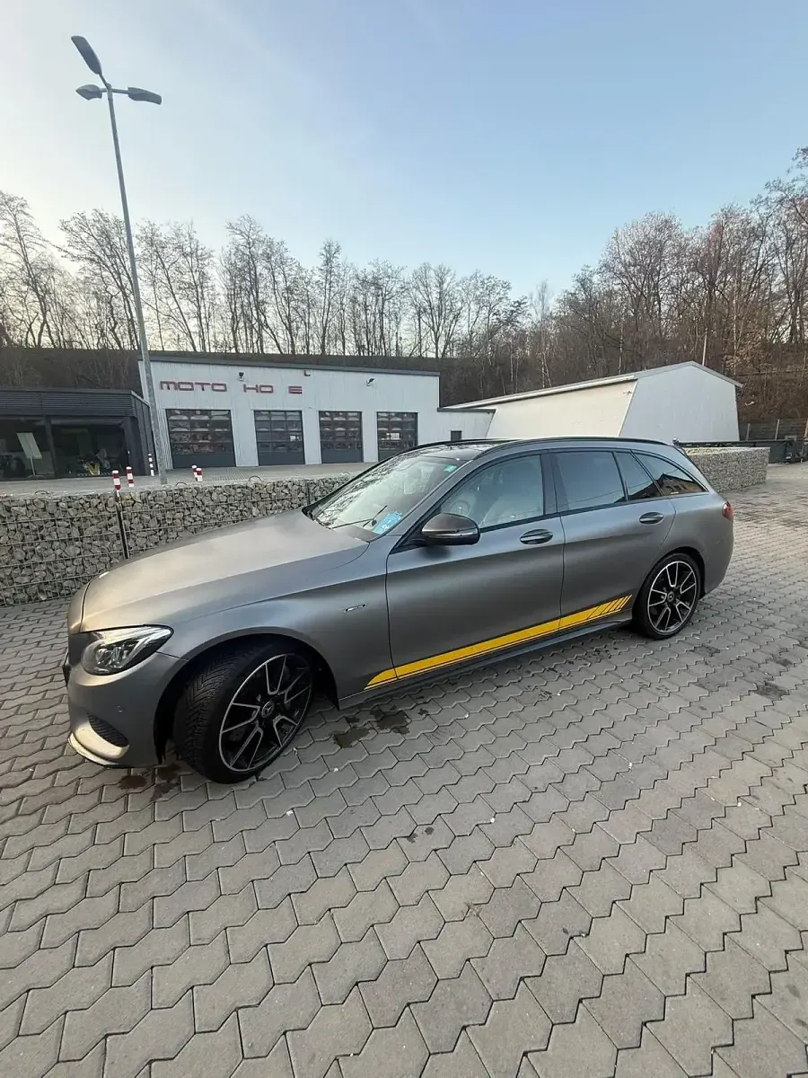 Gebraucht Mercedes 450 AMG 367 PS (269 kW) 2015 Blau Kombi