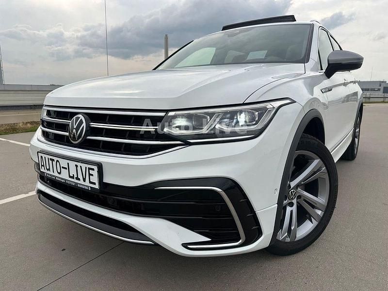 Weiß Gebraucht 2021 VW Tiguan Allspace R SUV | 30.990 € (Fairer Preis) - Bild 1/4