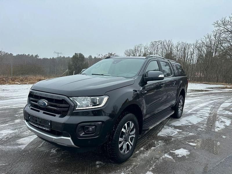 Schwarz Gebraucht 2022 Ford Ranger Wildtrack Abholung | 21.900 € (Superpreis) - Bild 1/4