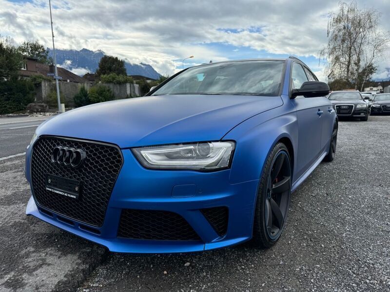 Blau Gebraucht 2015 Audi RS4 Sport Kombi | 28.000 € (Teuer) - Bild 1/4