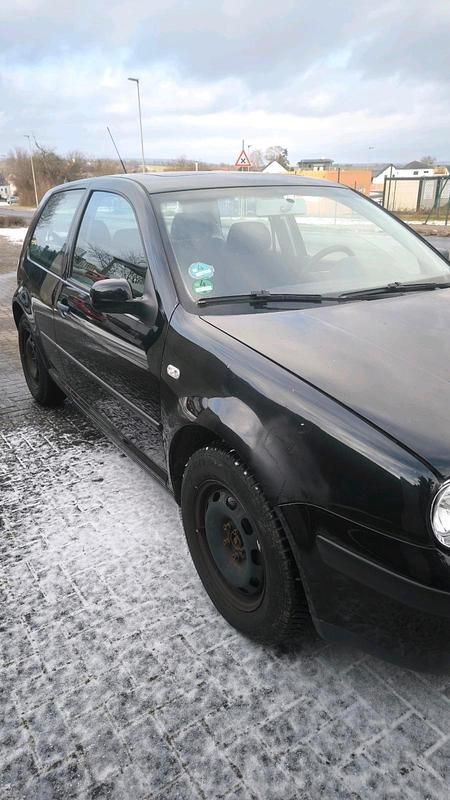 Gebraucht VW Golf IV 2002 Schwarz Kleinwagen