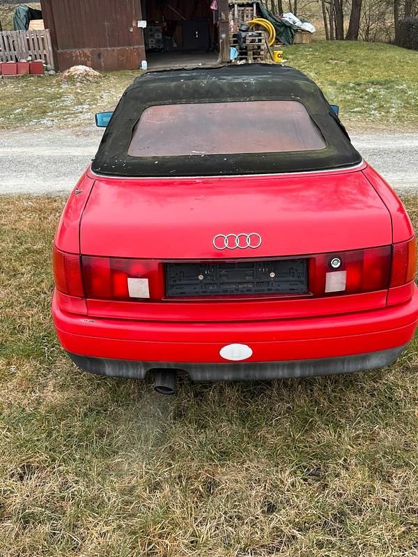 Gebraucht Audi Cabriolet 133 PS (97 kW) 1991 Rot Cabrio