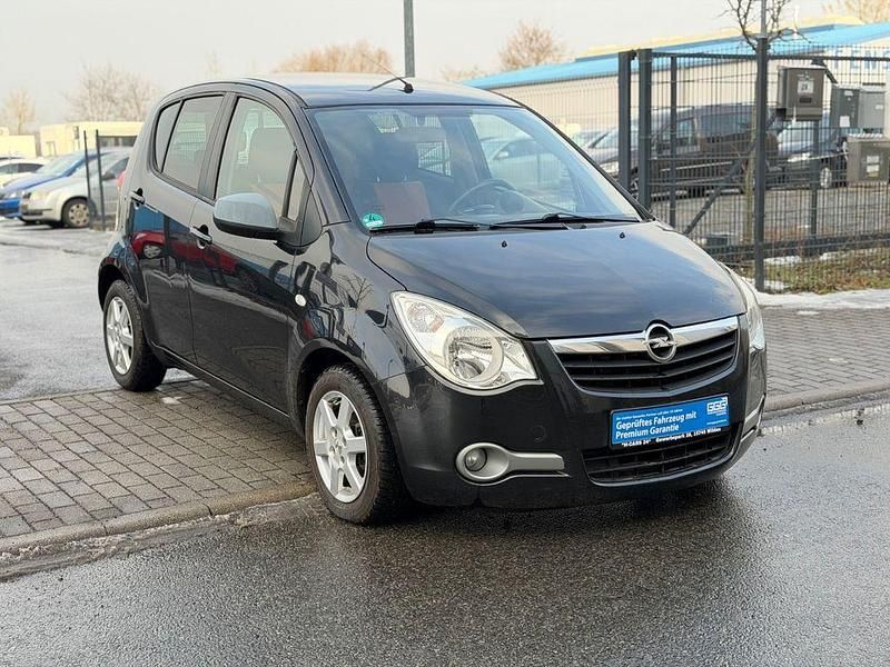 Gebraucht Opel Agila Edition 86 PS (63 kW) 2009 Schwarz Kleinwagen