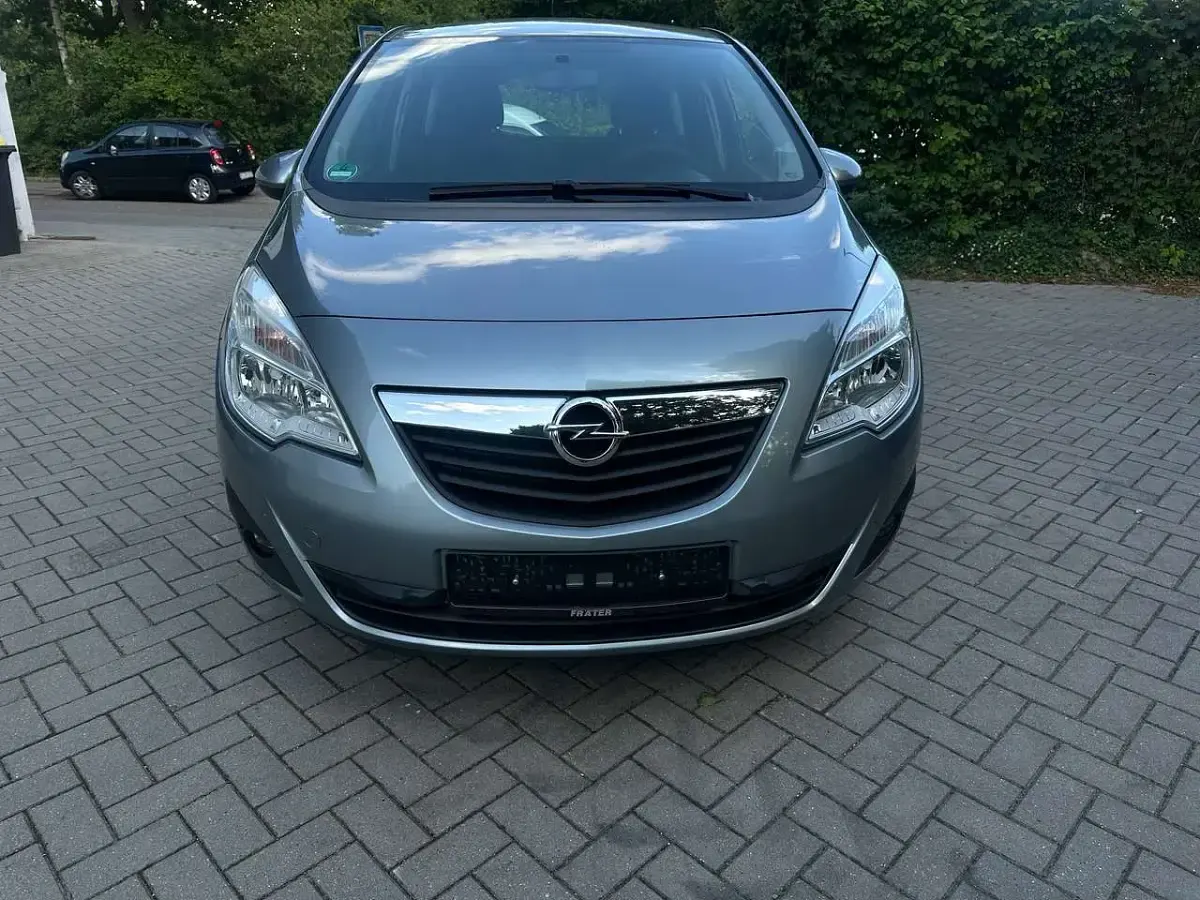 Gebraucht Opel Meriva Edition 101 PS (74 kW) 2010 Grau m Van / Kleinbus
