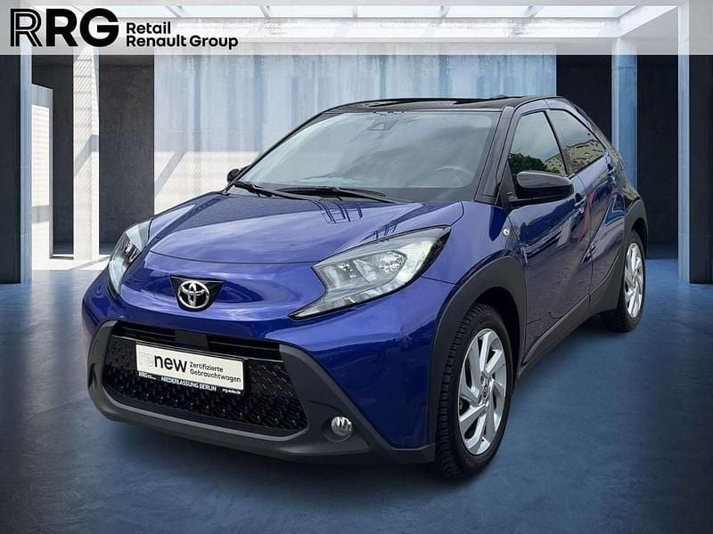 Blau Gebraucht 2022 Toyota Aygo Pulse Kleinwagen | 14.990 € (Fairer Preis) - Bild 1/3