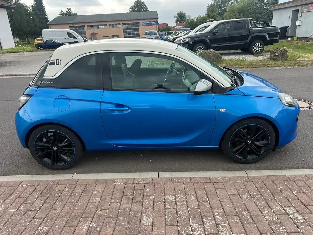 Gebraucht Opel Adam Slam 116 PS (85 kW) 2014 Blau Kleinwagen