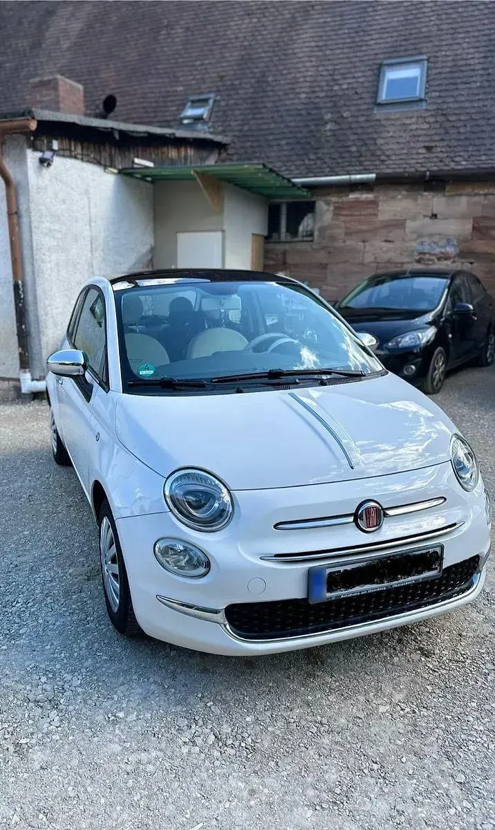 Gebraucht Fiat 500 69 PS (50 kW) 2017 Weiß Kleinwagen