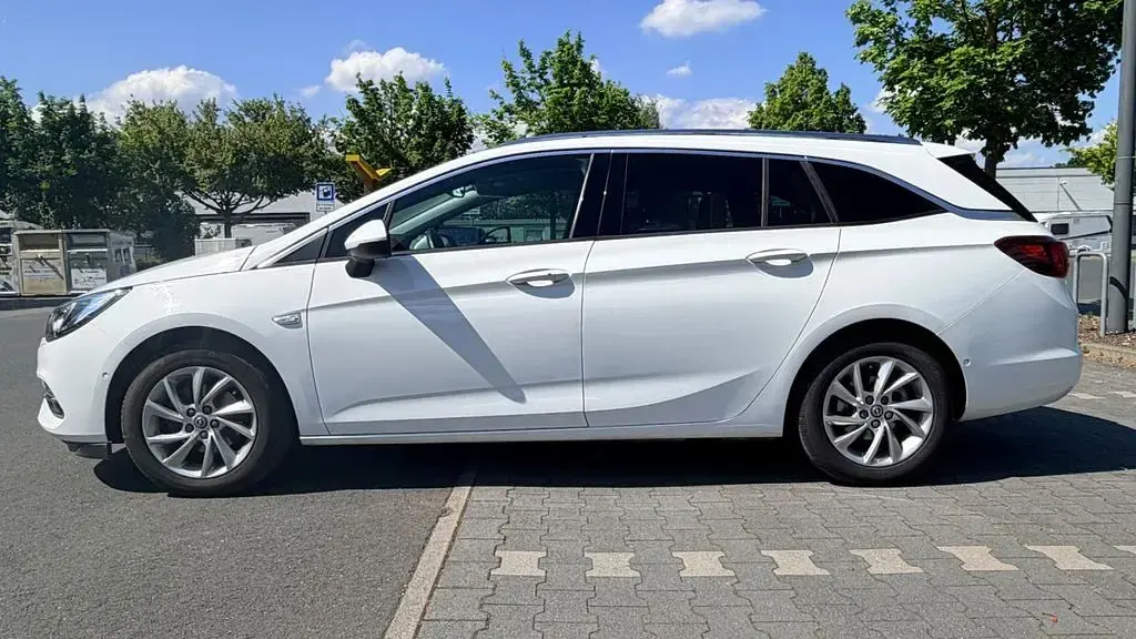 Brugt Opel Astra Elegance 101 HK (74 kW) 2020 Hvid Stationcar