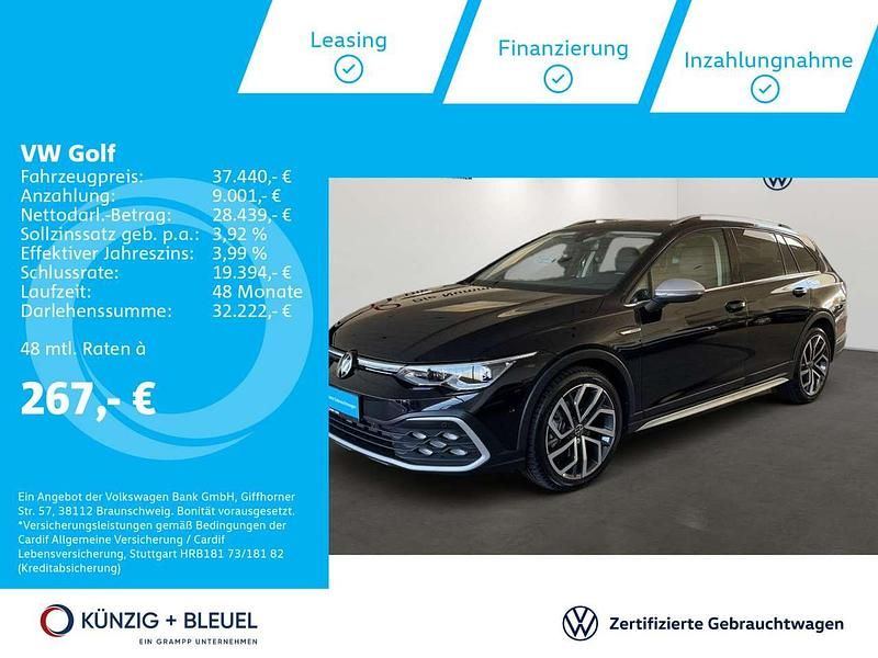 Deep black perleffekt Gebraucht 2023 VW Golf Alltrack Kombi | 37.440 € (Fairer Preis) - Bild 1/4