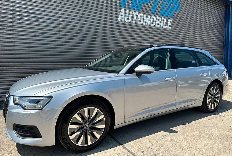 Silber Gebraucht 2022 Audi A6 Kombi | 31.990 € (Guter Preis) - Bild 1/4
