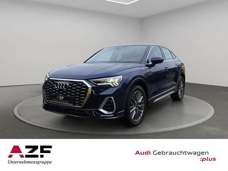 Blau Gebraucht 2025 Audi Q3 Sportback S-Line SUV | 42.890 € (Fairer Preis) - Bild 1/4