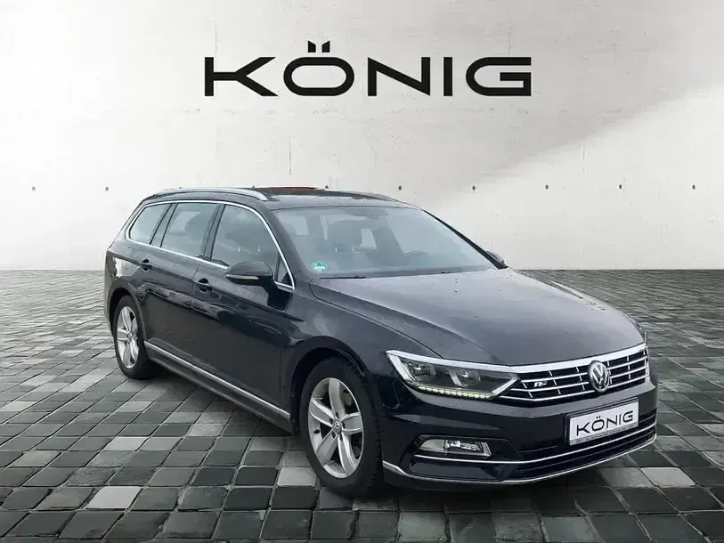 Gebraucht VW Passat Highline 220 PS (161 kW) 2018 Schwarz Kombi