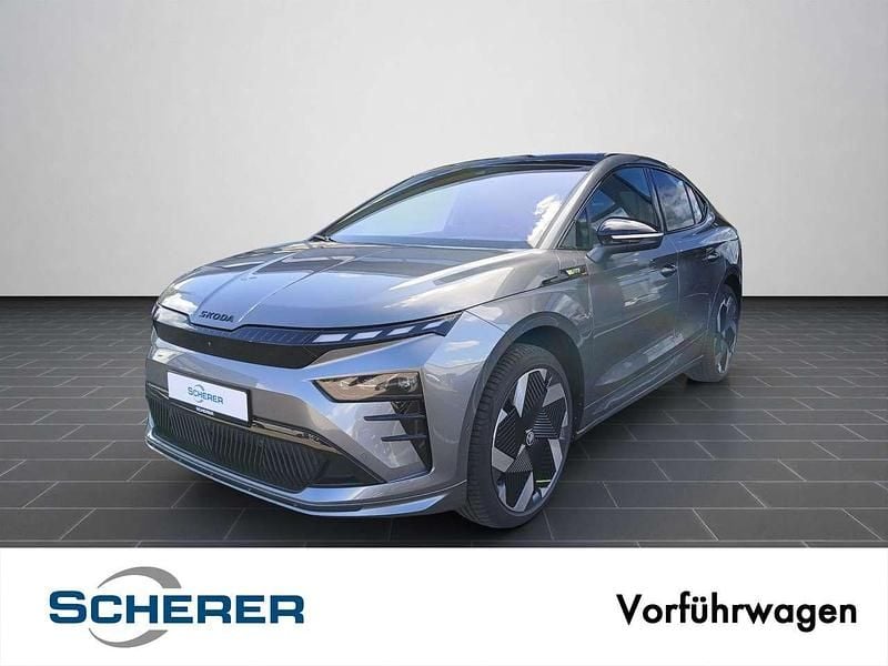 Graphitegrau metallic (metallic) Gebraucht 2025 Skoda Enyaq iV RS SUV | 54.490 € (Guter Preis) - Bild 1/4