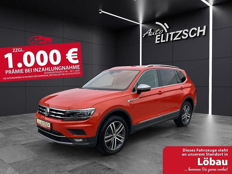 Orange Gebraucht 2019 VW Tiguan Allspace Highline SUV | 26.450 € (Fairer Preis) - Bild 1/3