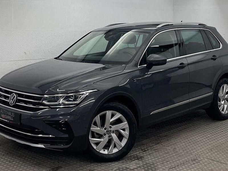 Grau Gebraucht 2022 VW Tiguan Elegance SUV | 32.400 € (Fairer Preis) - Bild 1/4