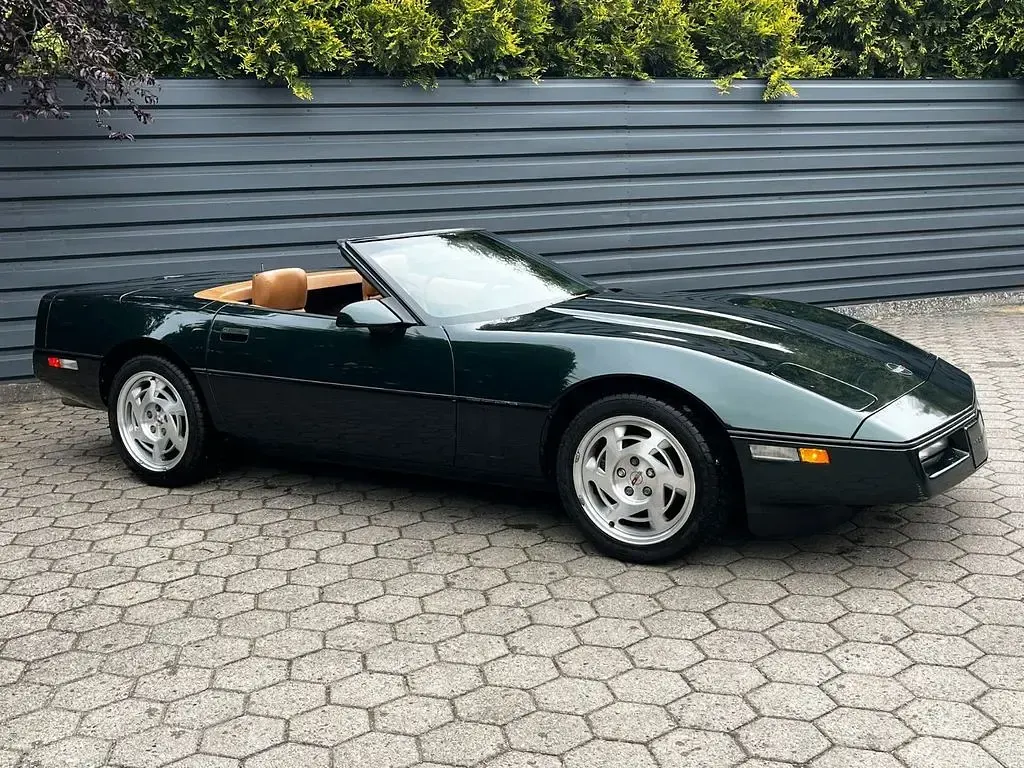 Gebraucht Corvette C4 249 PS (183 kW) 1990 Grün Cabrio