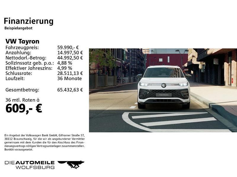 Neu VW Tayron R-line 193 PS (141 kW) 2026 Pure white SUV
