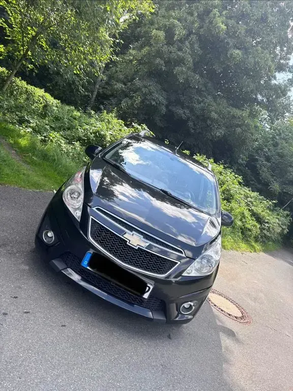 Gebraucht Chevrolet Spark LT 82 PS (60 kW) 2012 Schwarz Kleinwagen