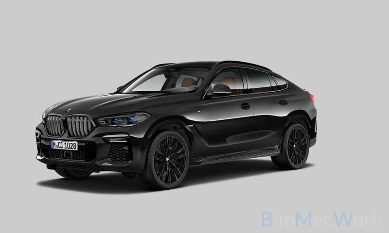 Saphirschwarz metallic 47braun Gebraucht 2022 BMW X6 M50 Performance SUV | 66.999 € (Fairer Preis) - Bild 1/2
