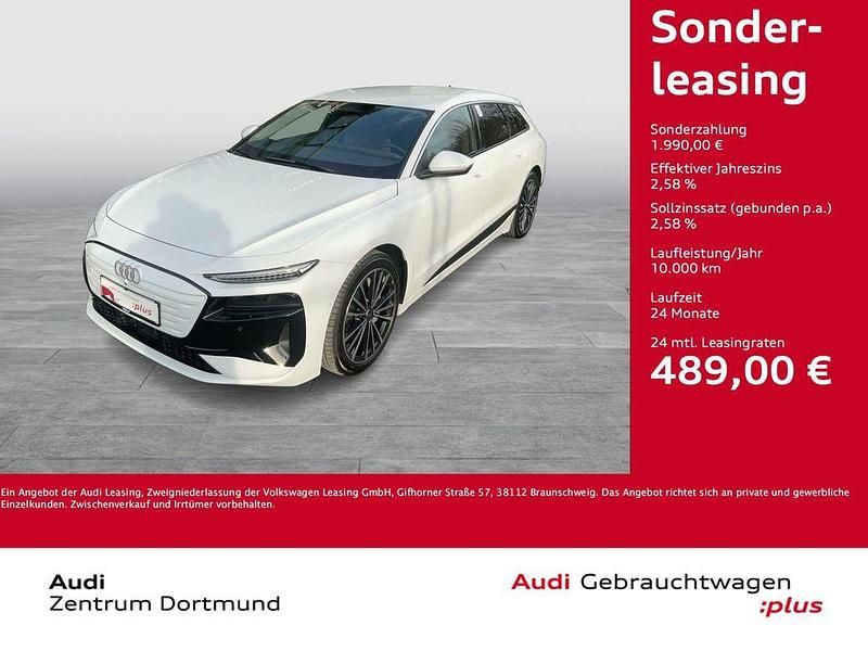 Weiß Gebraucht 2025 Audi A6 e-tron Advanced Kombi | 64.588 € (Guter Preis) - Bild 1/4