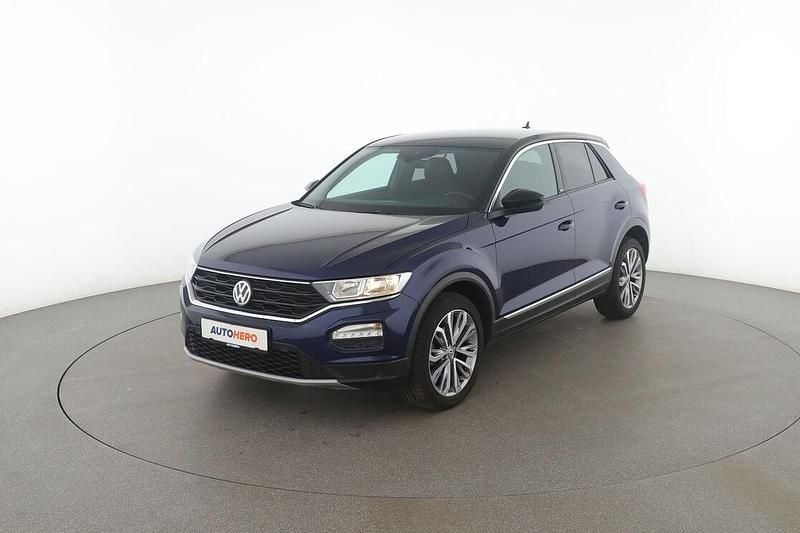 Blau Gebraucht 2020 VW T-Roc Style SUV | 19.240 € (Guter Preis) - Bild 1/3