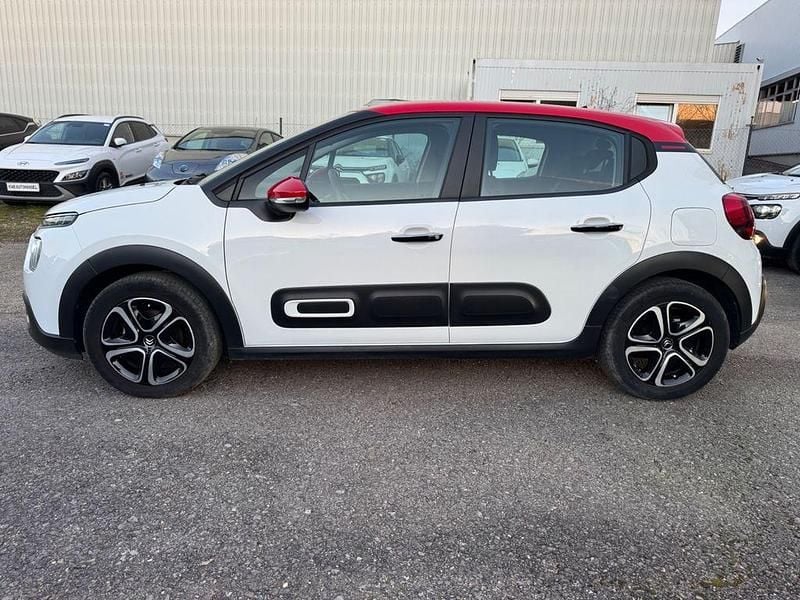 Gebraucht Citroën C3 Shine 82 PS (60 kW) 2022 Lack weiss banquise/deckende lac Kleinwagen