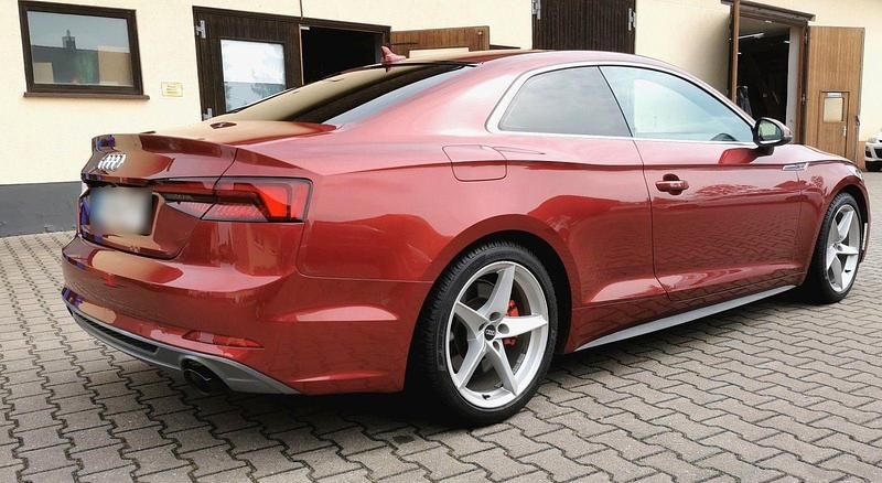 Usata Audi A5 S-Line 252 CV (185 kW) 2017 Rosso Coupé