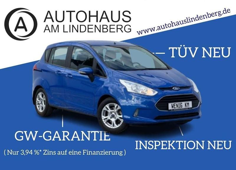 Blau Gebraucht 2014 Ford B-MAX Trend Van / Kleinbus | 7.999 € (Fairer Preis) - Bild 1/3