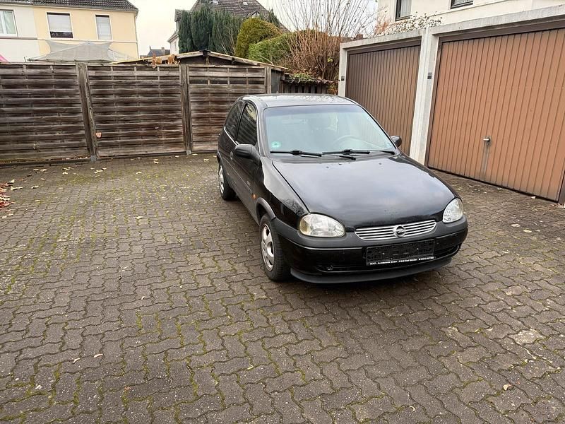 Gebraucht Opel Corsa 1999 Schwarz Kleinwagen