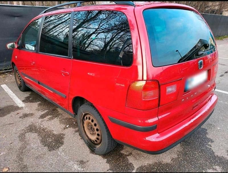Gebraucht Seat Alhambra 150 PS (110 kW) 2006 Rot Van / Kleinbus