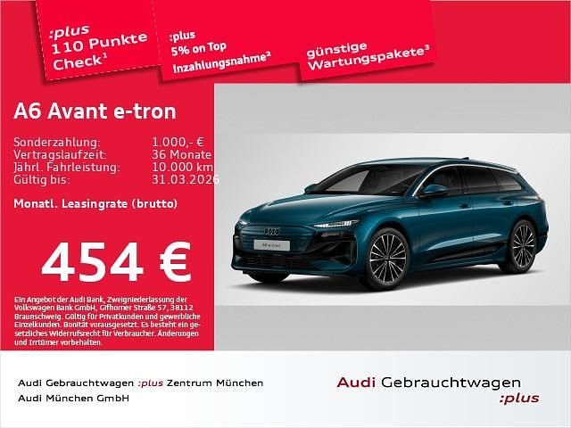 Gebraucht Audi A6 e-tron Sport 210 kW (286 PS) 2025 Malpeloblau metallic Kombi