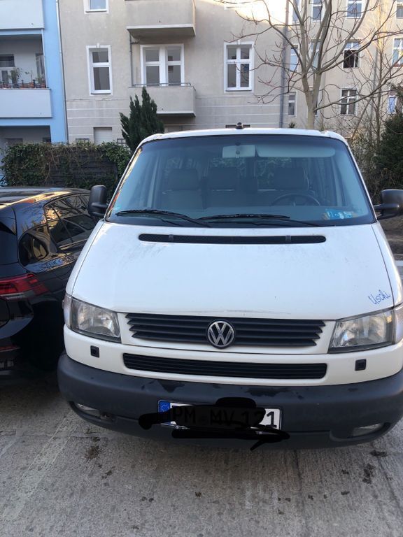 Weiß Gebraucht 2001 VW T4 Van | 2.900 € - Bild 1/4